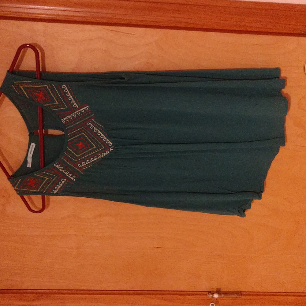 Teal tank top